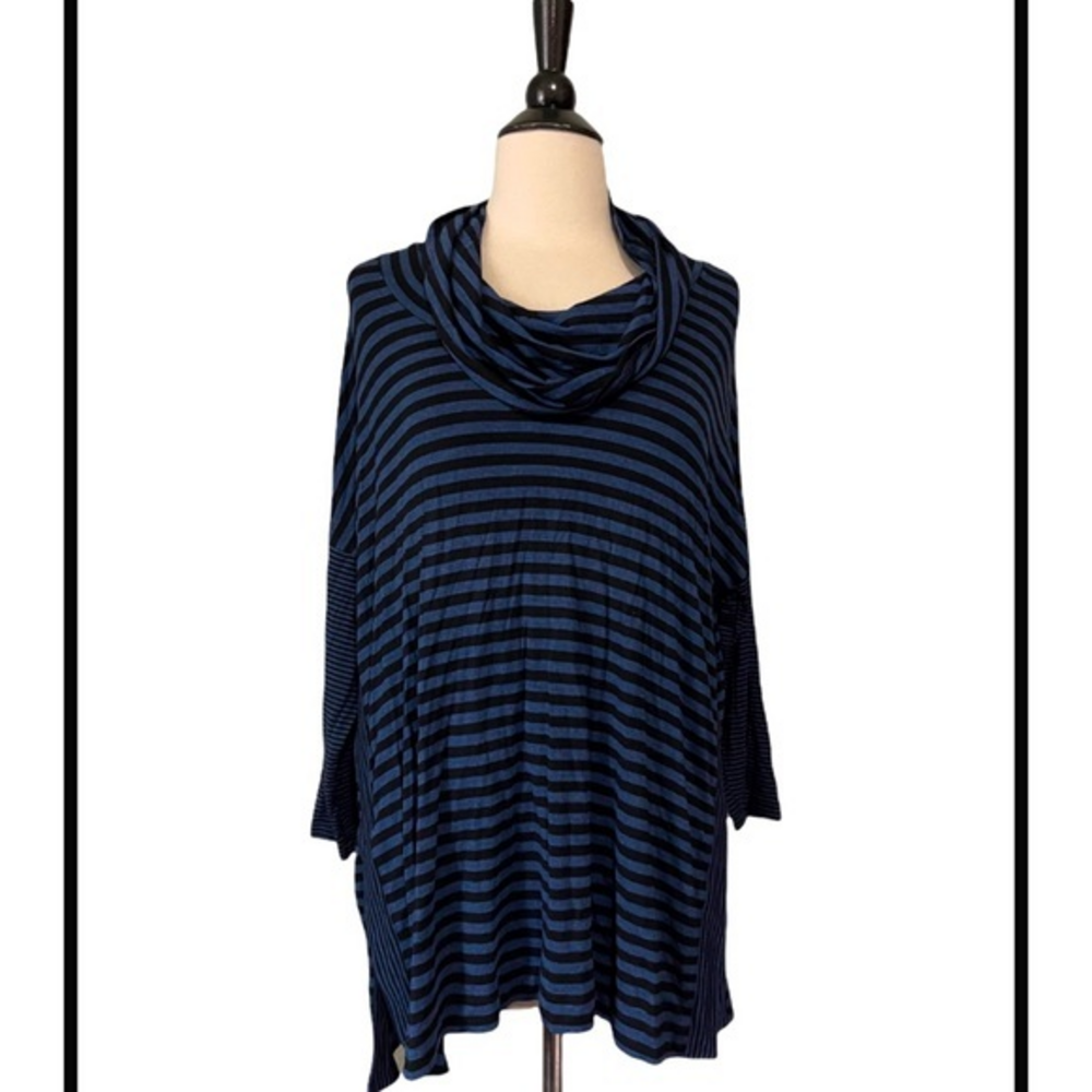 Habitat Cowl Neck Long Sleeve Tunic Top Small